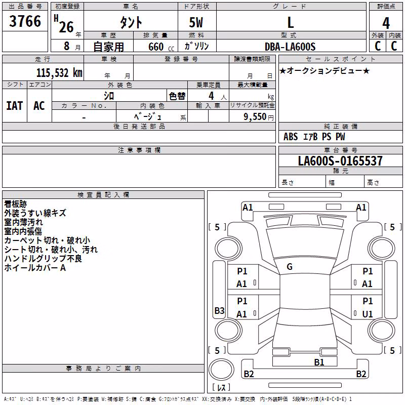 DAIHATSU TANTO