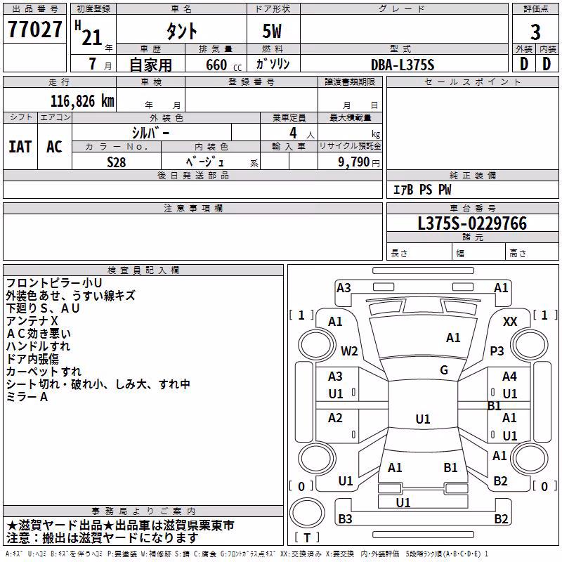 DAIHATSU TANTO