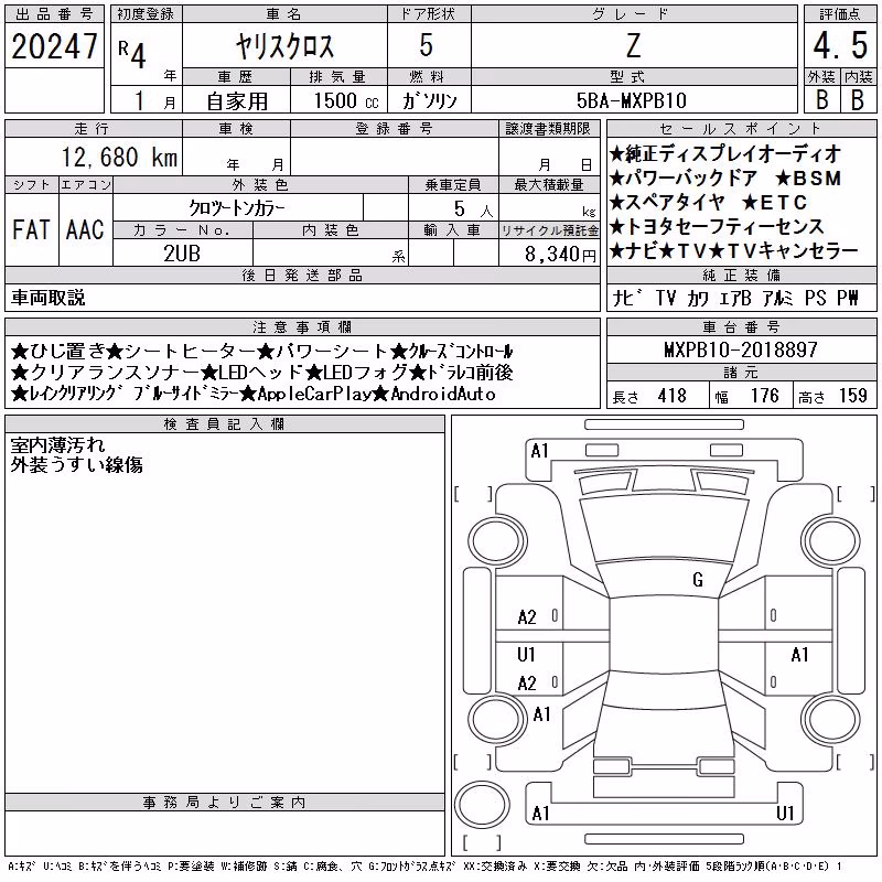 TOYOTA YARIS CROSS