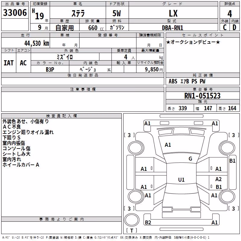 SUBARU STELLA