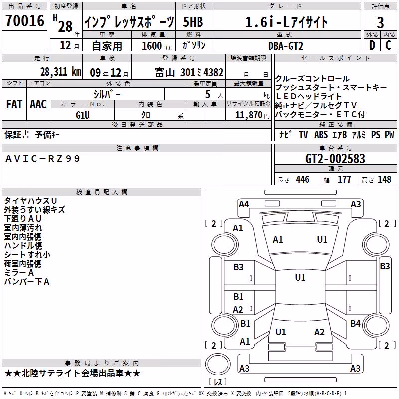 SUBARU IMPREZA