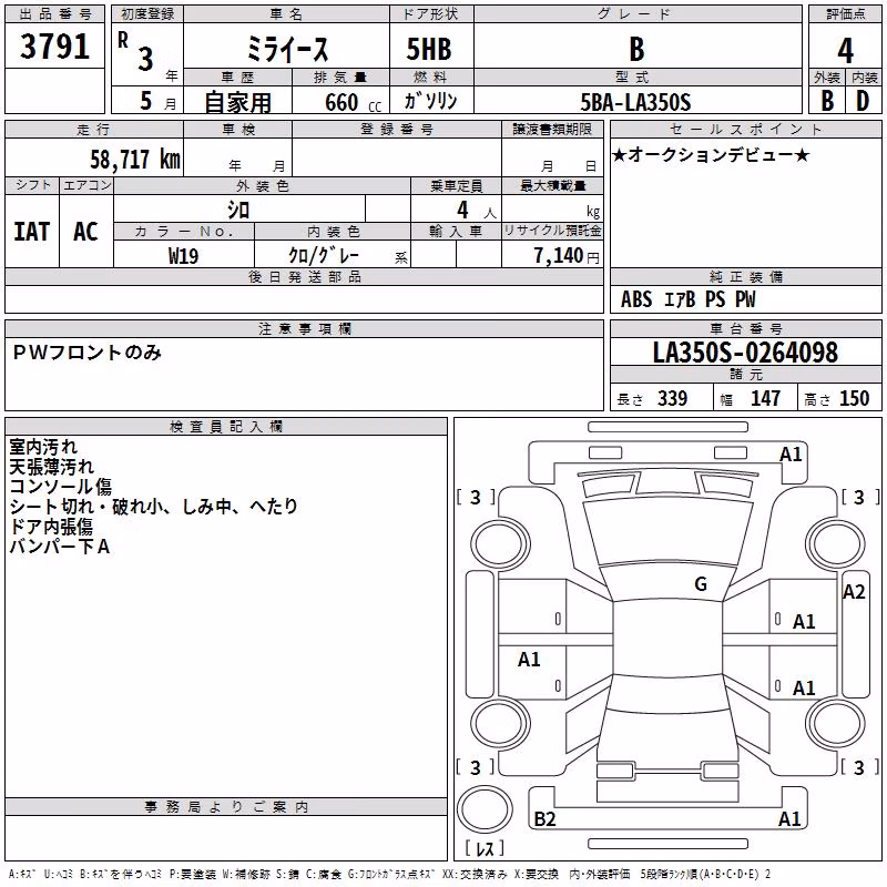 DAIHATSU MIRA E:S
