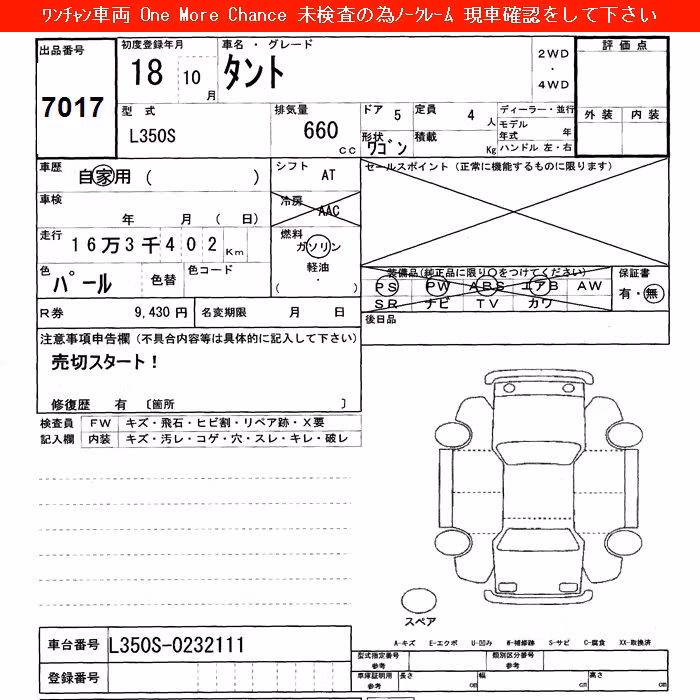 DAIHATSU TANTO