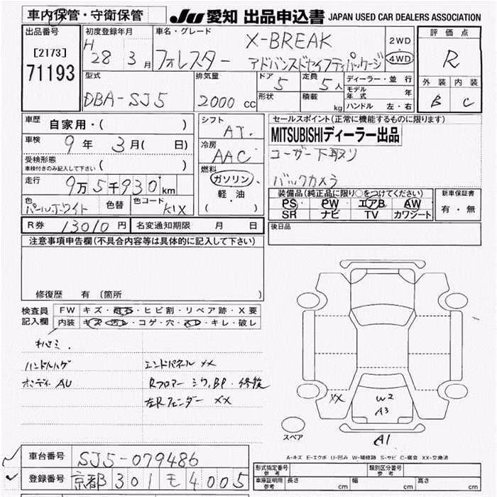 SUBARU FORESTER
