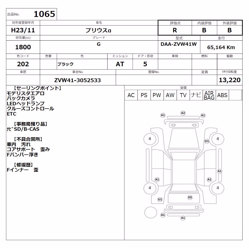 TOYOTA PRIUS ALPHA
