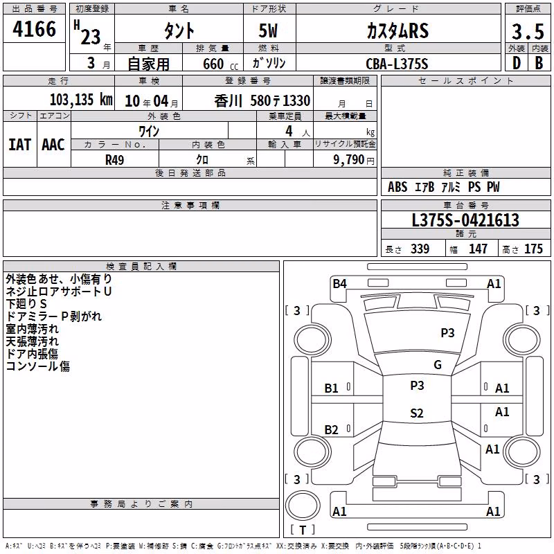 DAIHATSU TANTO