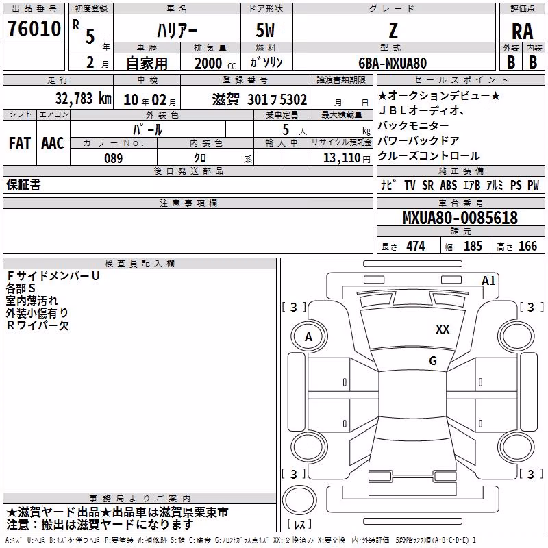 TOYOTA HARRIER