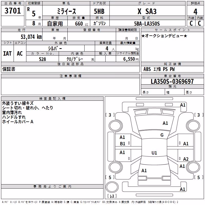 DAIHATSU MIRA E:S