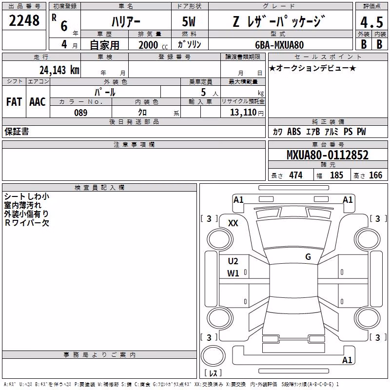 TOYOTA HARRIER