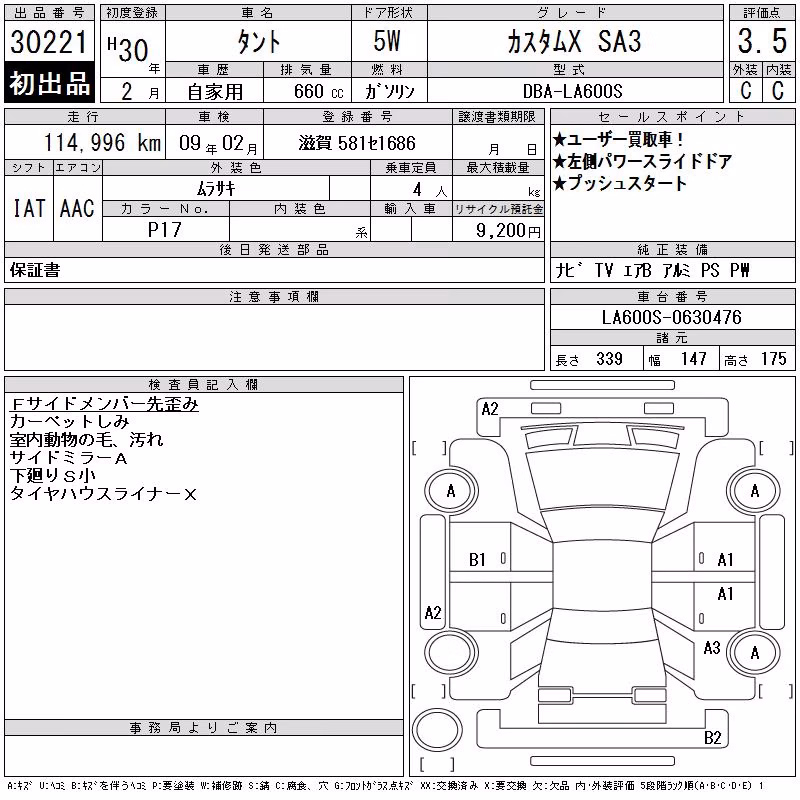 DAIHATSU TANTO