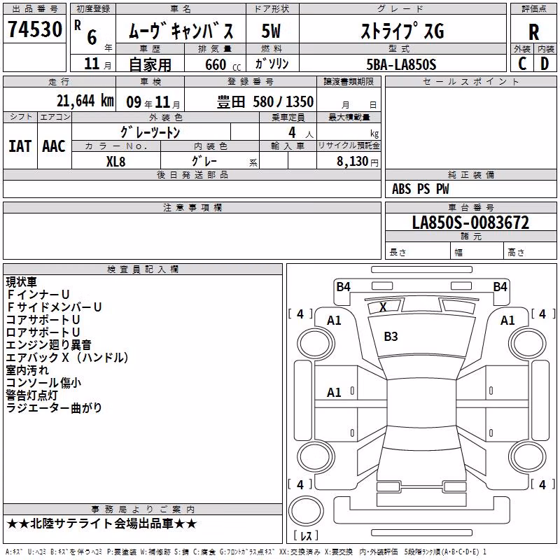 DAIHATSU MOVE CANBUS