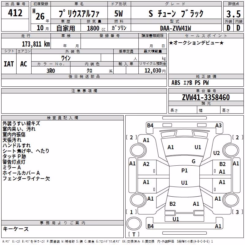 TOYOTA PRIUS ALPHA
