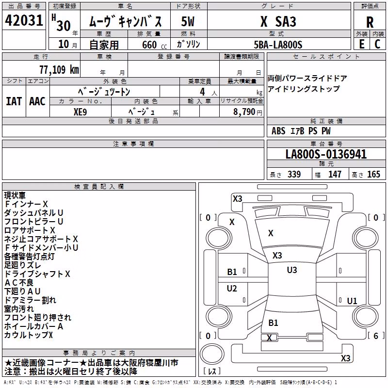 DAIHATSU MOVE CANBUS