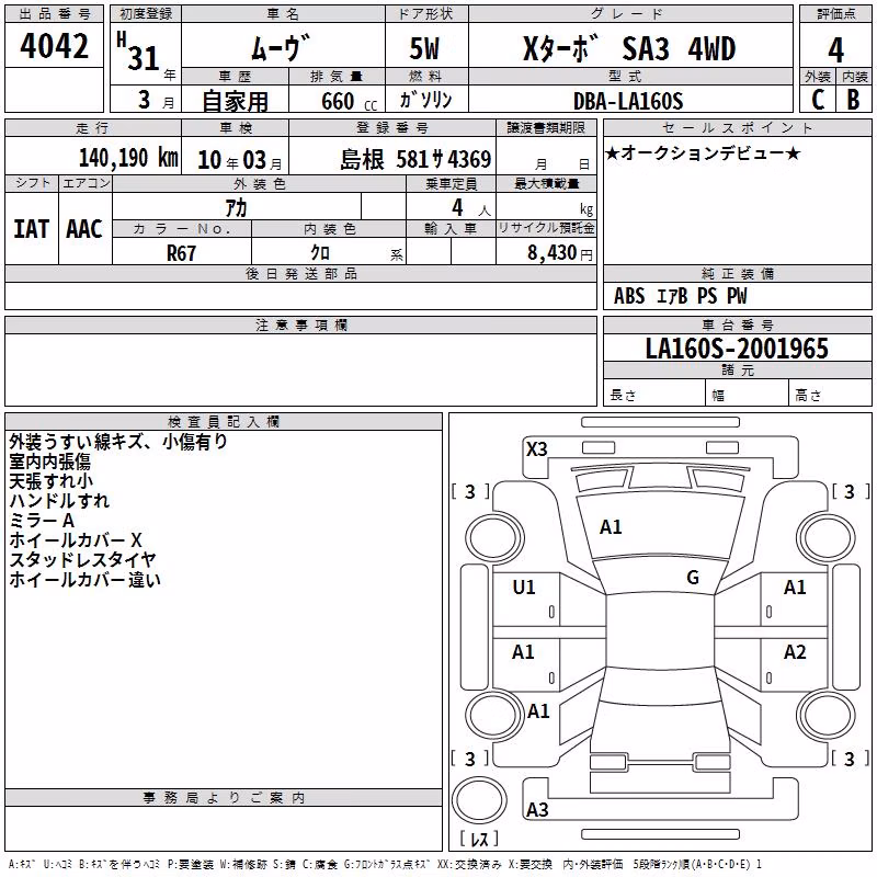 DAIHATSU MOVE