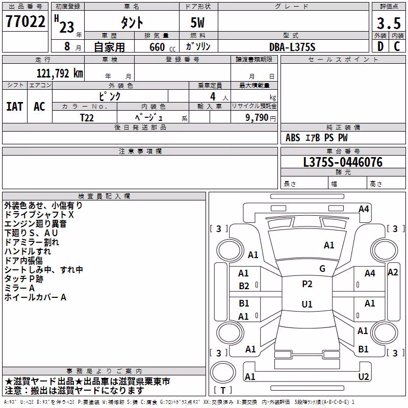 DAIHATSU TANTO