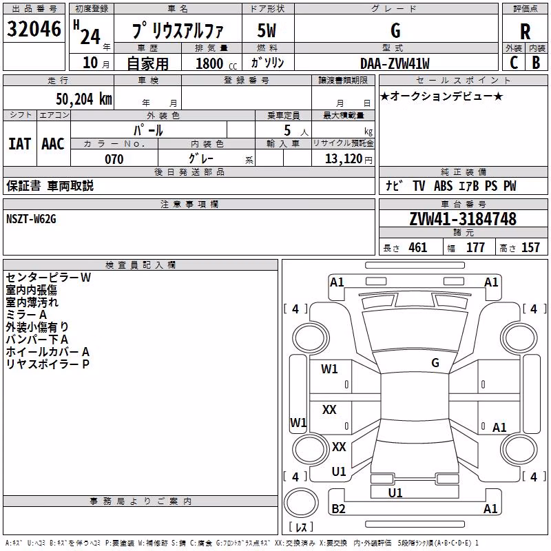 TOYOTA PRIUS ALPHA