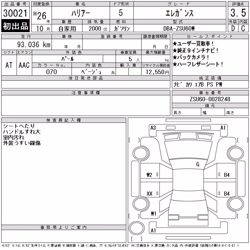 TOYOTA HARRIER