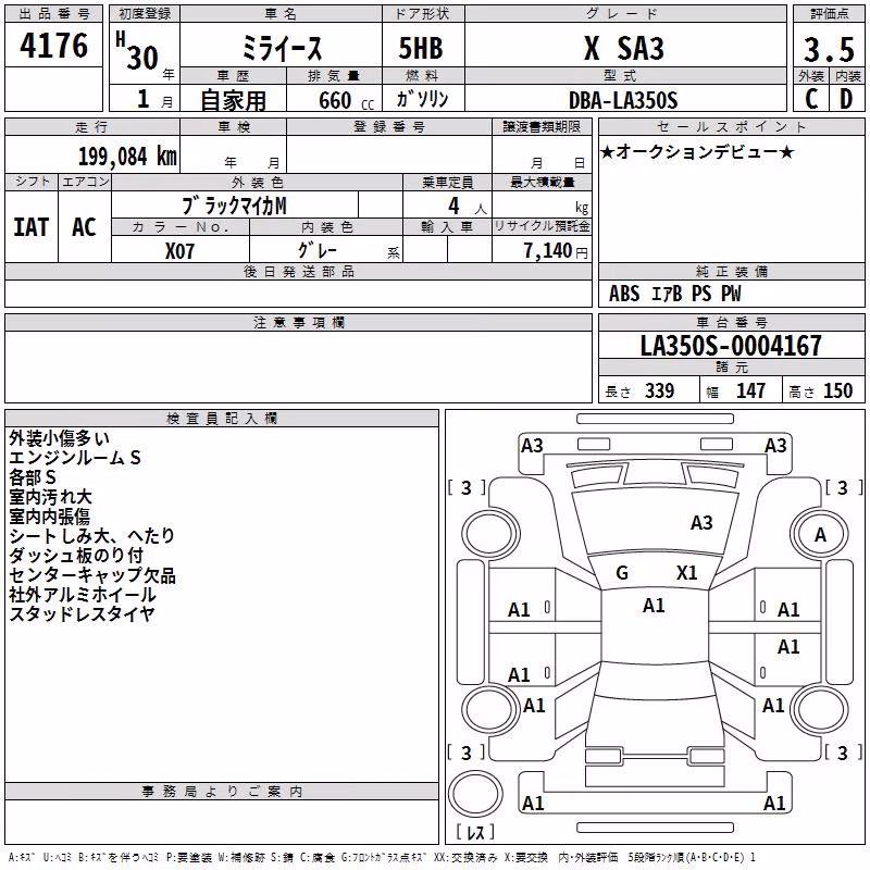 DAIHATSU MIRA E:S