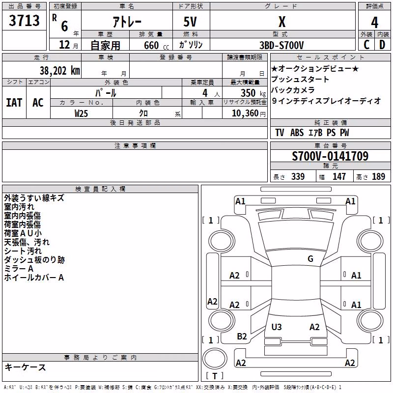 DAIHATSU ATRAI