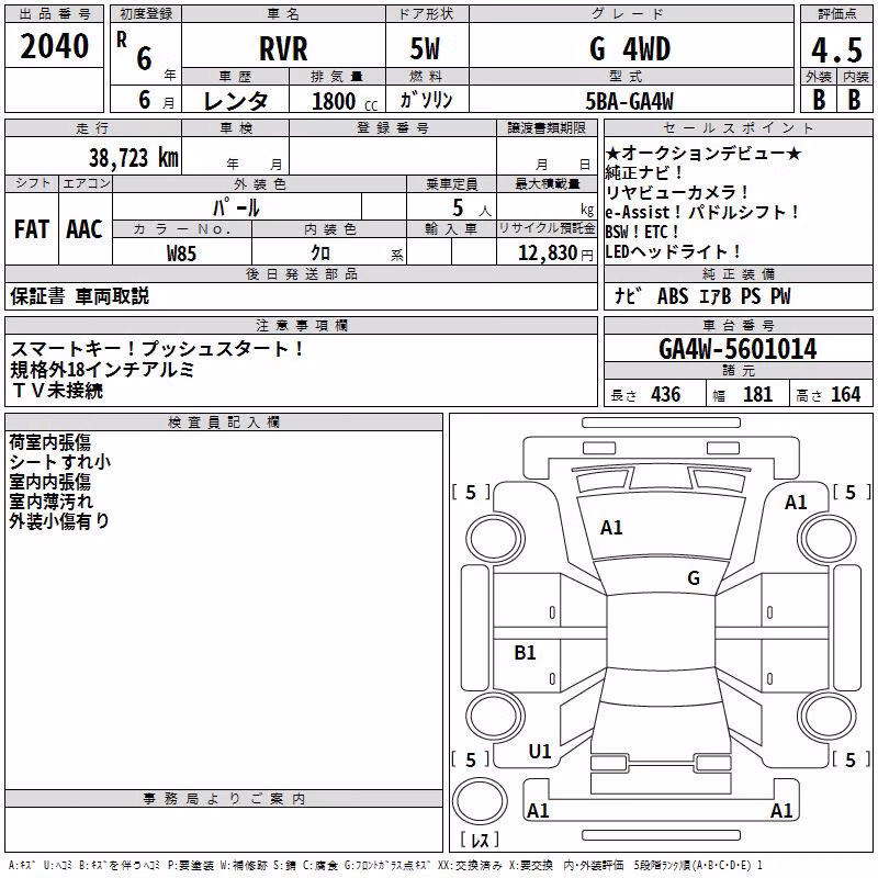 MITSUBISHI RVR