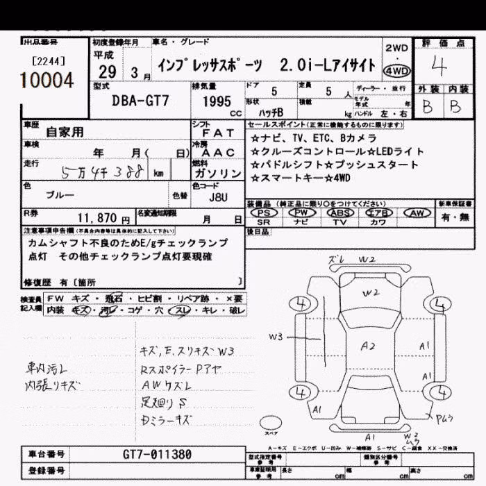 SUBARU IMPREZA