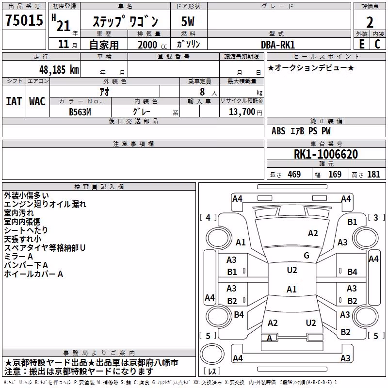 HONDA STEPWGN