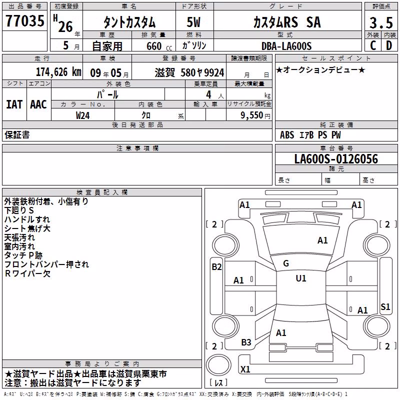 DAIHATSU TANTO