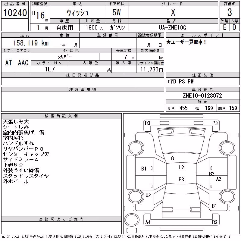 TOYOTA WISH