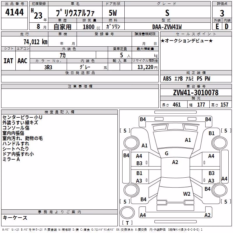 TOYOTA PRIUS ALPHA