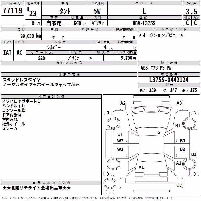 DAIHATSU TANTO