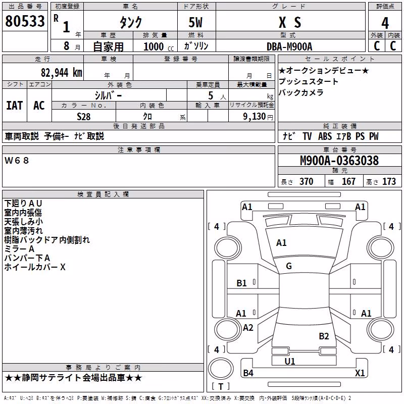 TOYOTA TANK