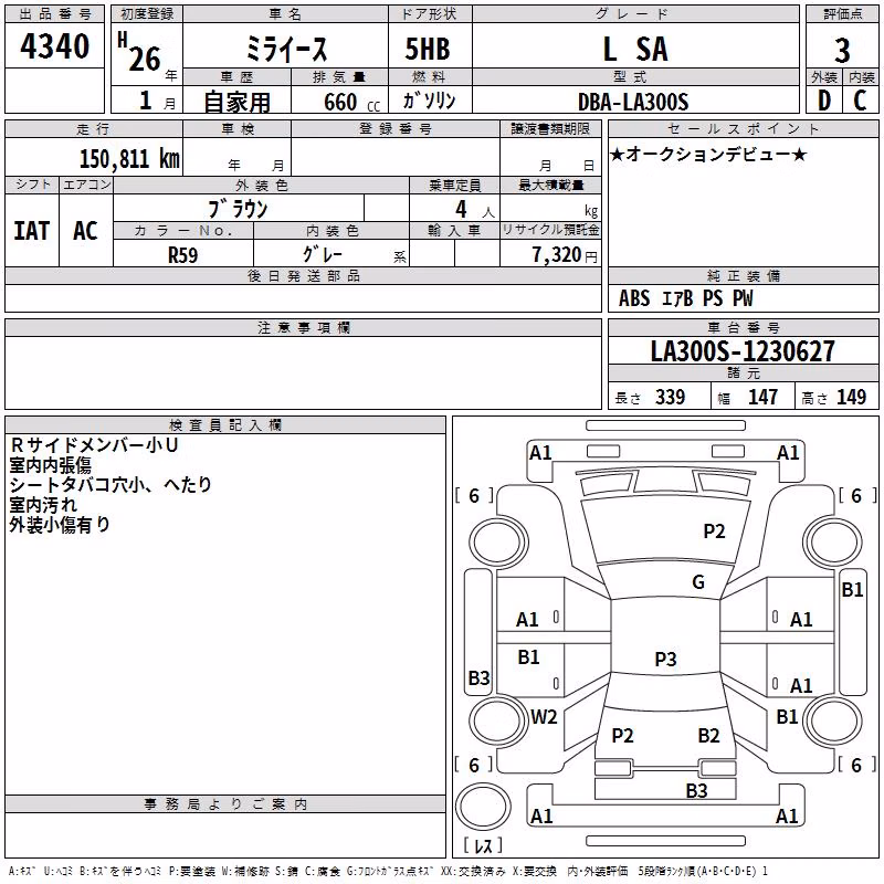 DAIHATSU MIRA E:S