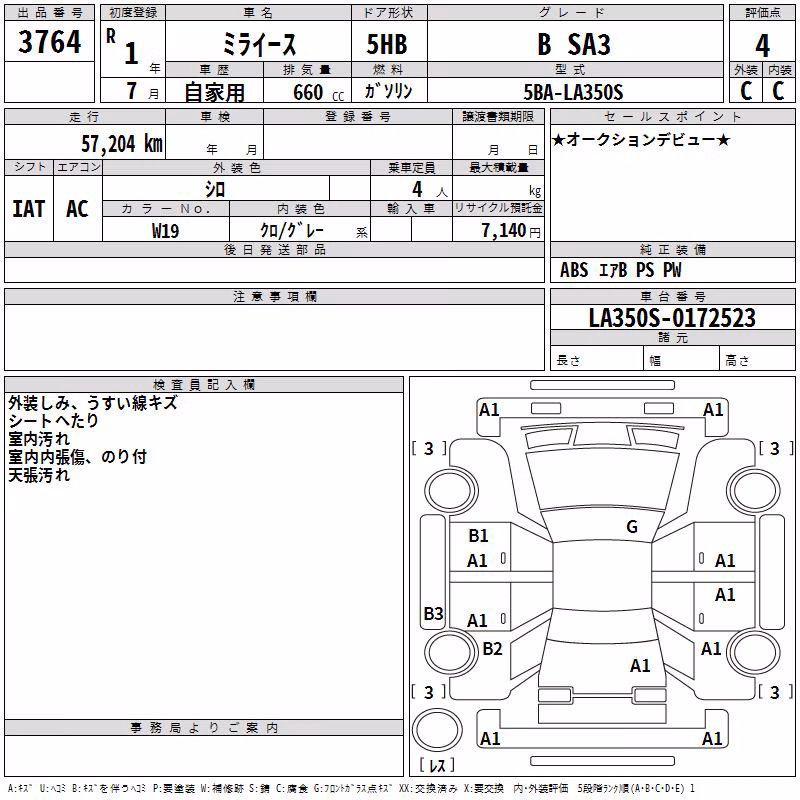 DAIHATSU MIRA E:S