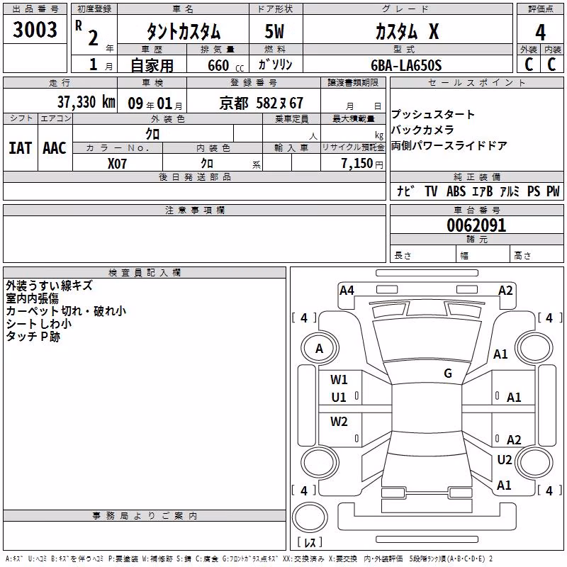 DAIHATSU TANTO