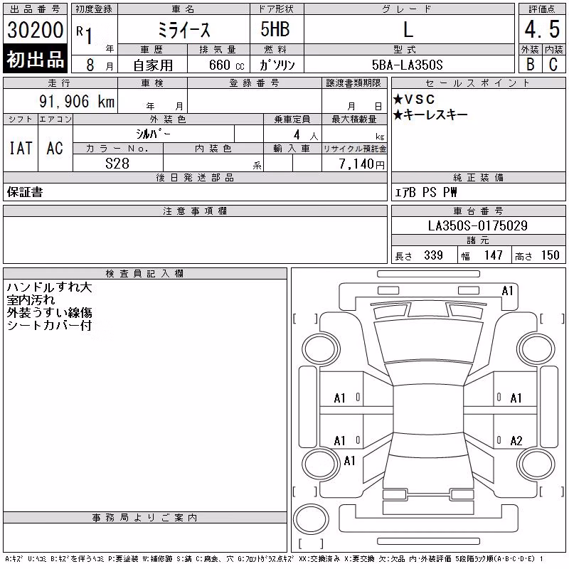 DAIHATSU MIRA E:S