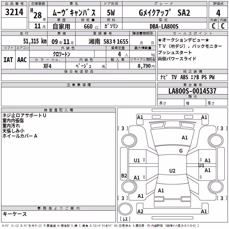 DAIHATSU MOVE CANBUS