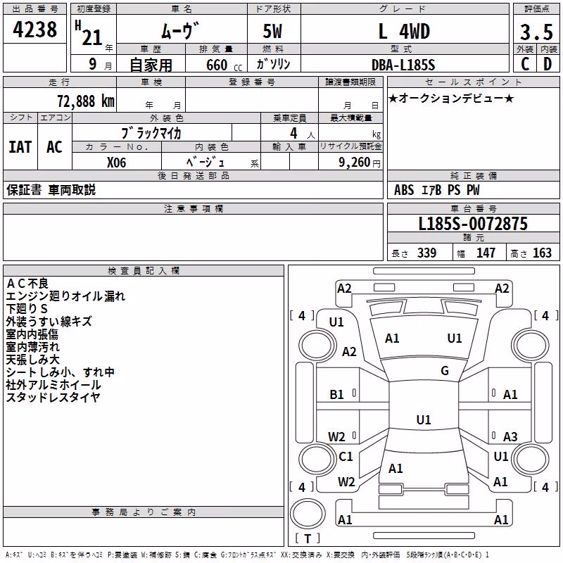 DAIHATSU MOVE