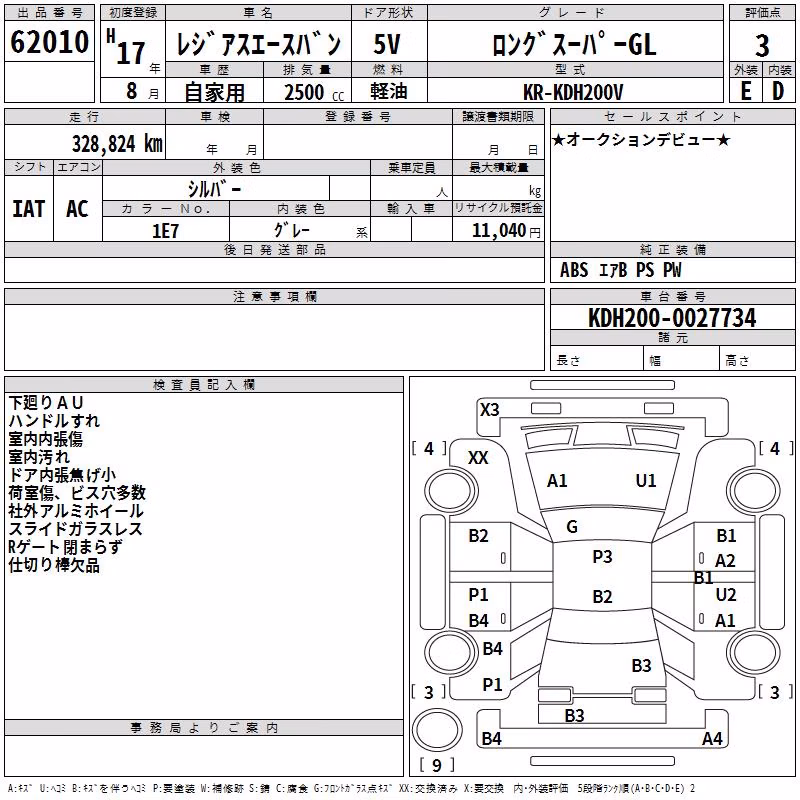TOYOTA REGIUS ACE