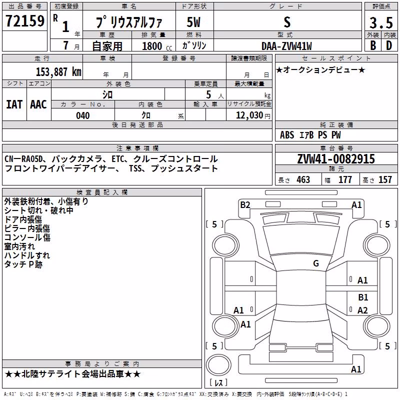 TOYOTA PRIUS ALPHA