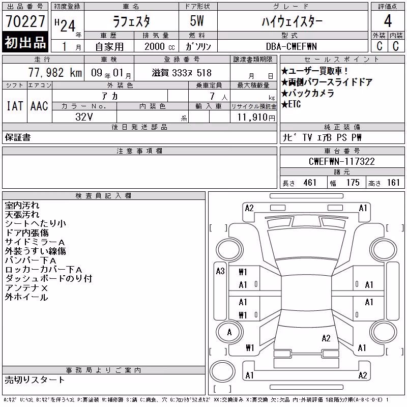 NISSAN LAFESTA