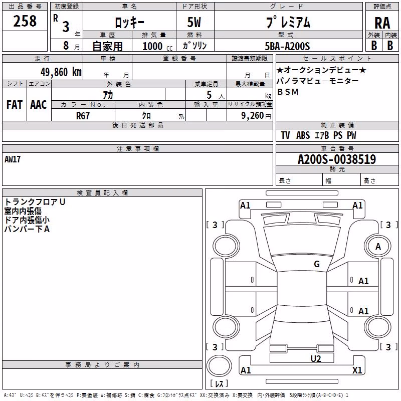 DAIHATSU ROCKY