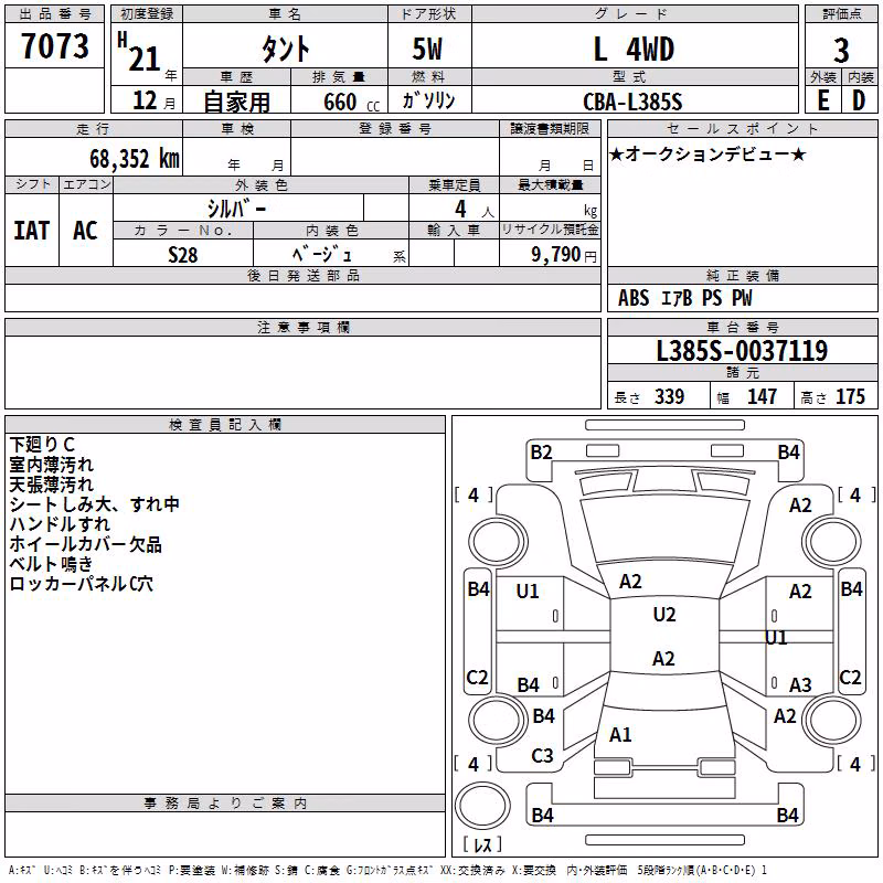 DAIHATSU TANTO