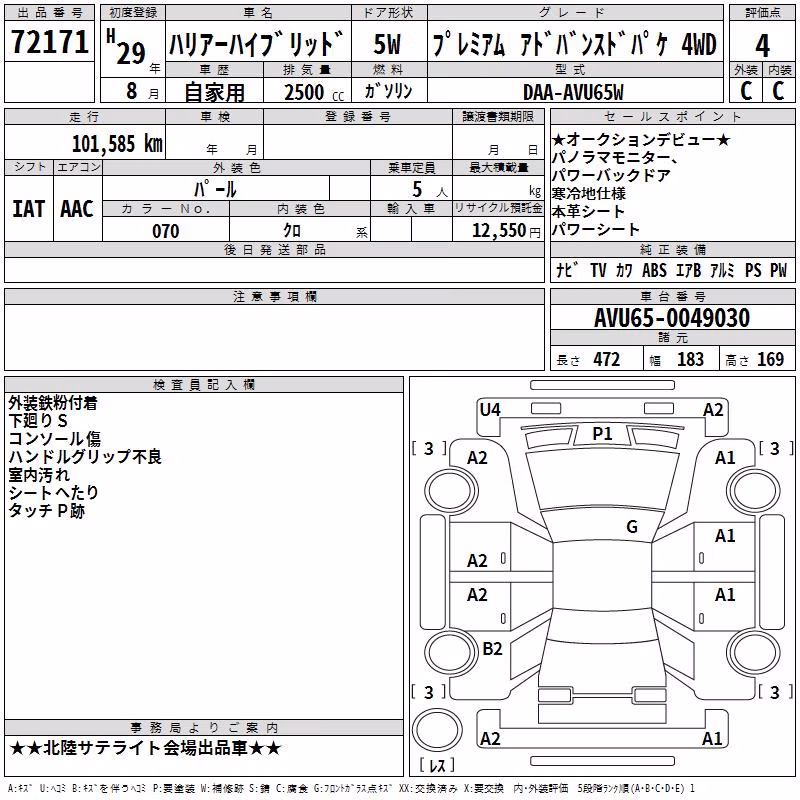 TOYOTA HARRIER