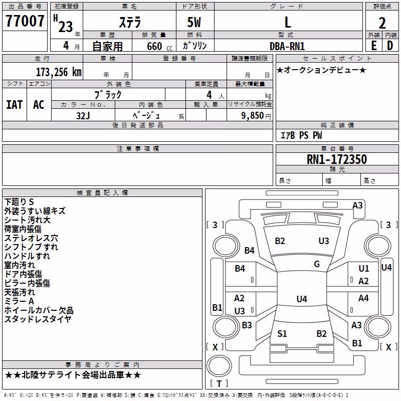 SUBARU STELLA