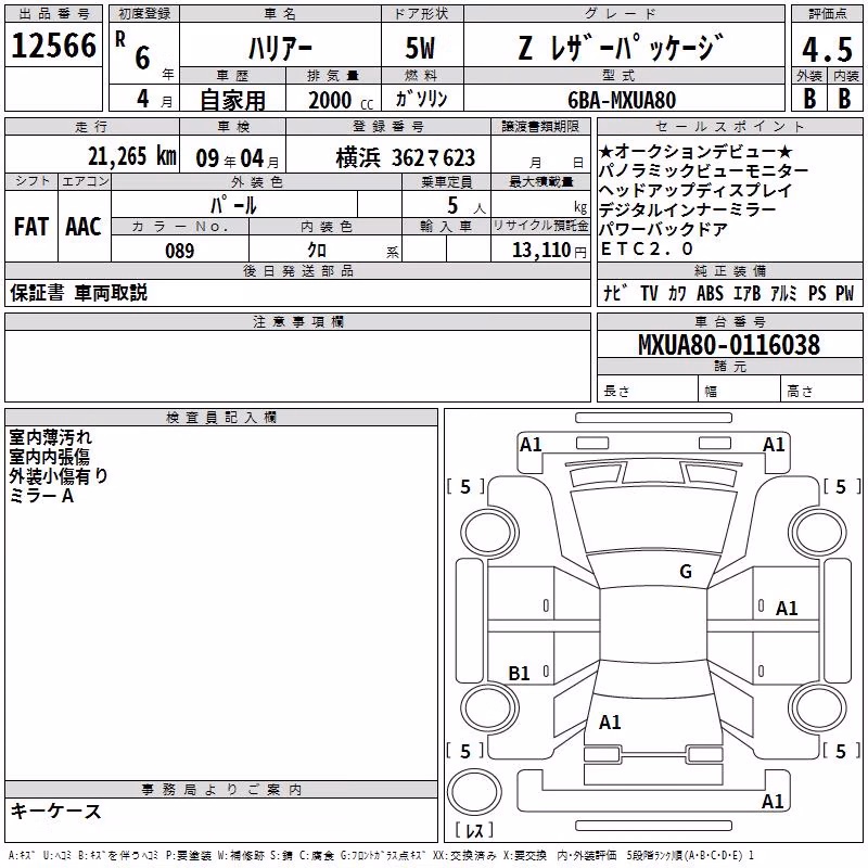 TOYOTA HARRIER