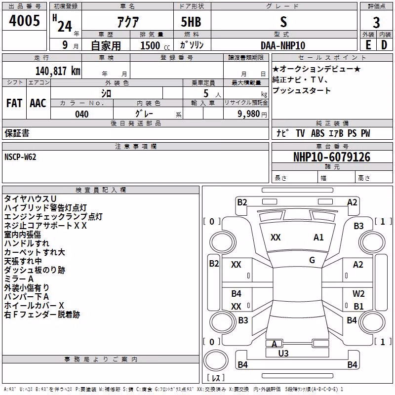 TOYOTA AQUA