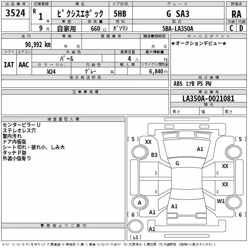 TOYOTA PIXIS EPOCH