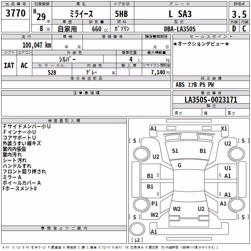 DAIHATSU MIRA E:S