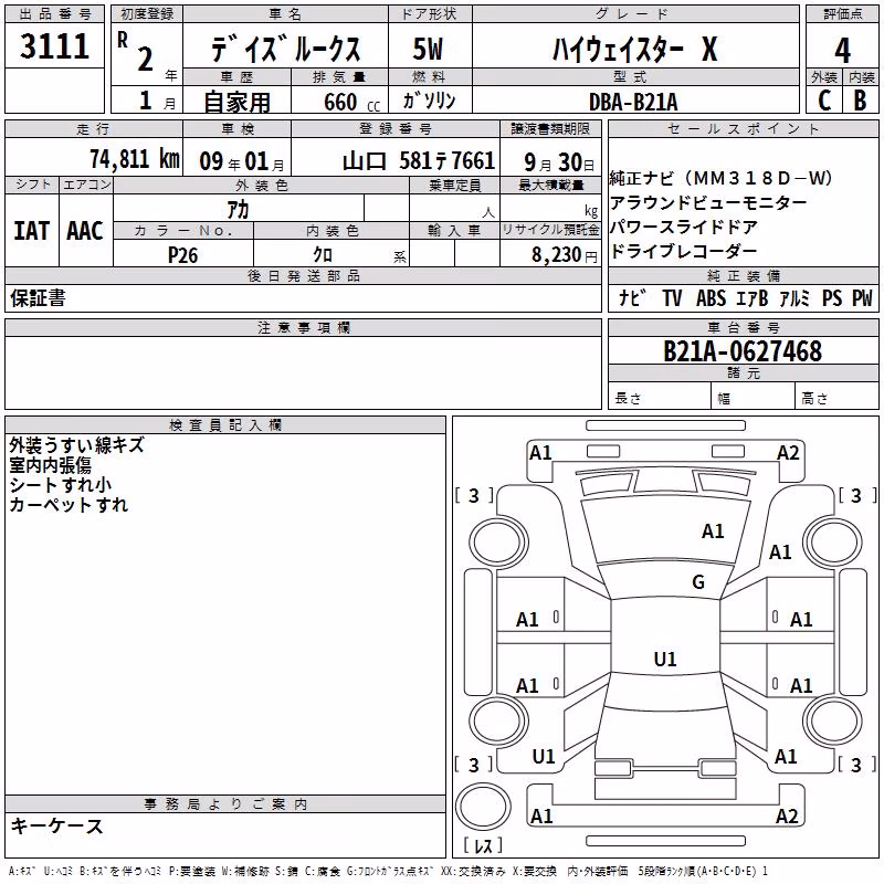 NISSAN DAYZ ROOX
