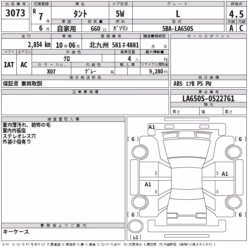 DAIHATSU TANTO